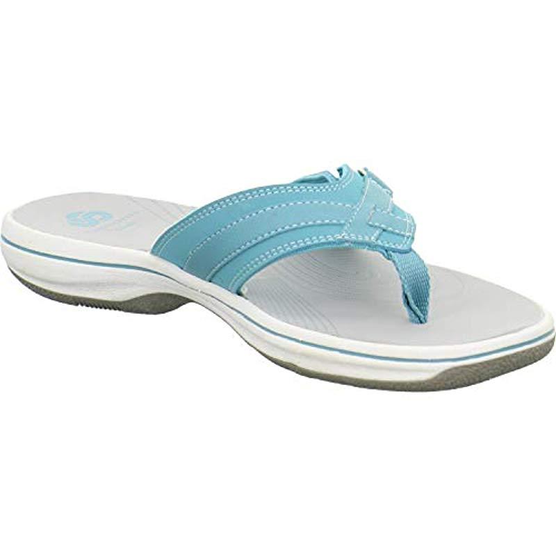 clarks brinkley sea flip flops