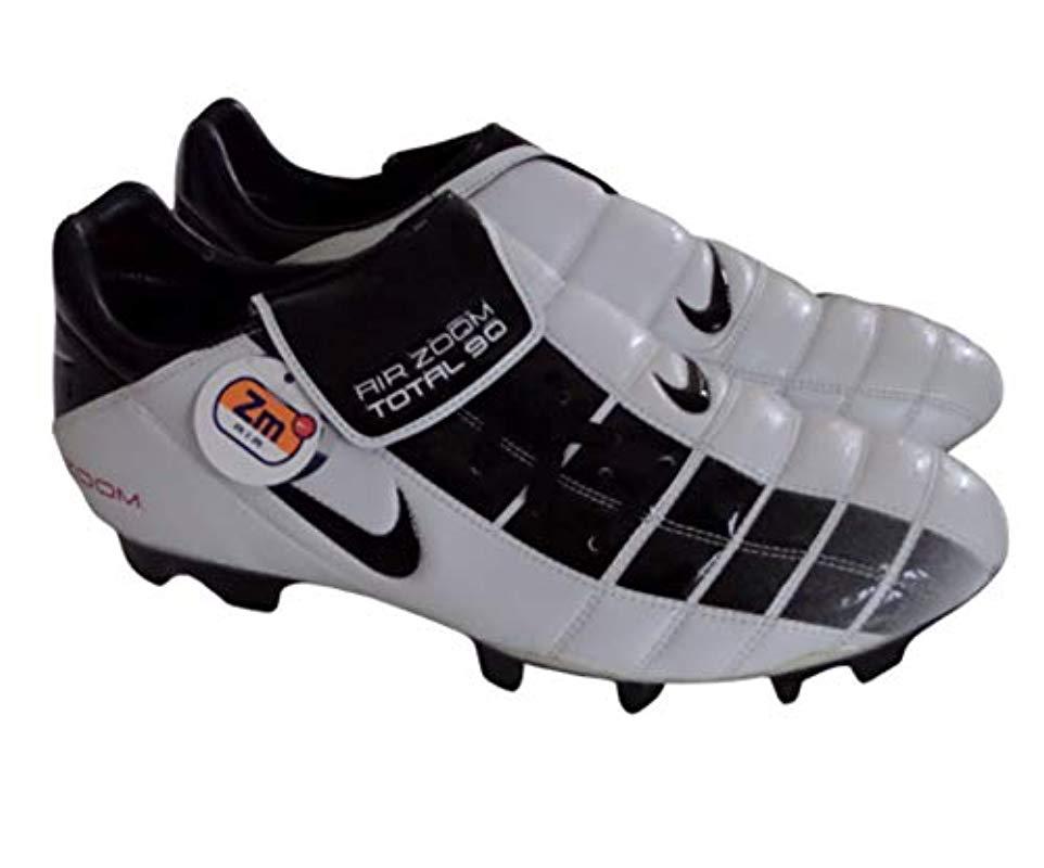 Nike Synthetic Air Zoom Total 90 Ii Fg Firm Ground Football Boots Original  2003 Uk 11.5, Eur 47 White-black for Men - Lyst