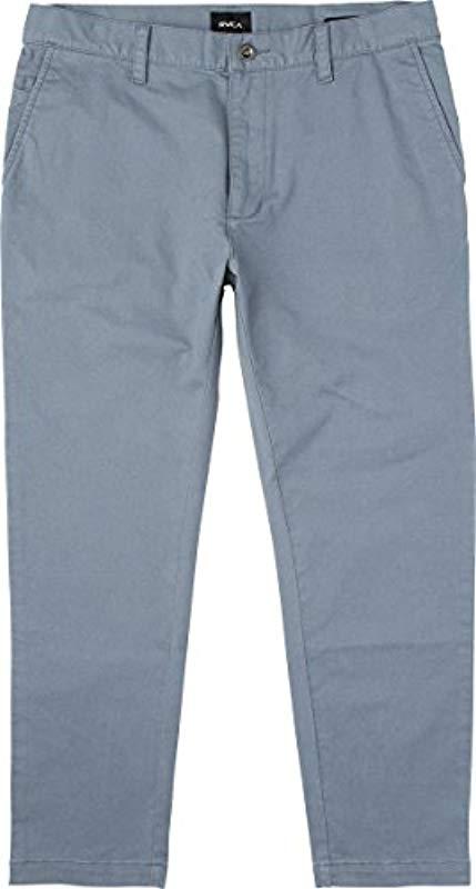 rvca hitcher cropped taper pants