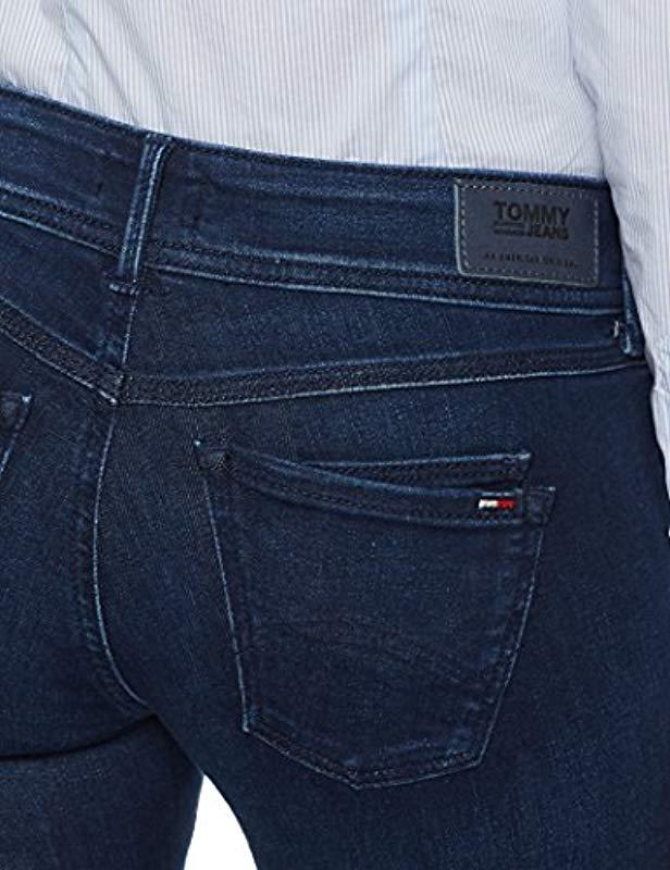 Tommy Hilfiger Denim Low Rise Scarlett Jeans in Blue - Save 55% | Lyst UK