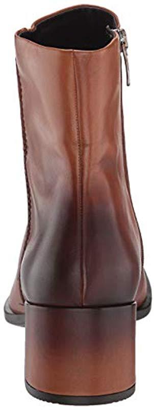 ecco shape 35 block ankle boot