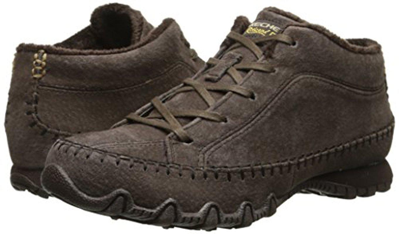 Skechers Bikers Totem Pole Chukka Boot in Chocolate (Brown) - Save 31% -  Lyst