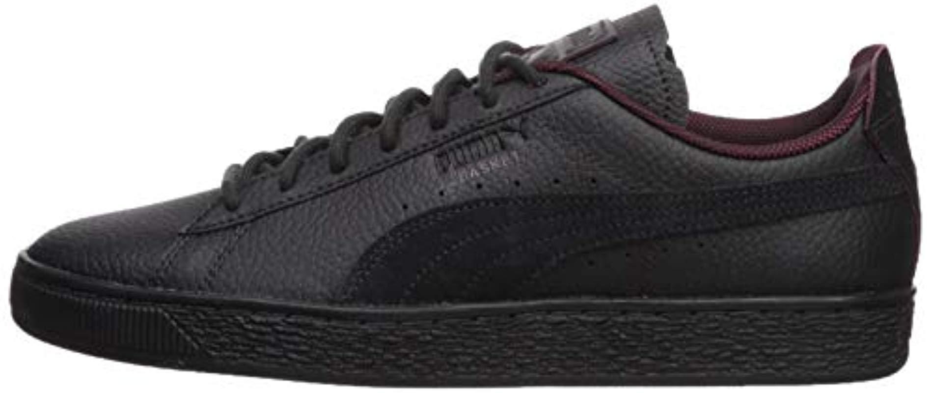 PUMA Leather Scuderia Ferrari Basket Sneaker in Black for Men - Save 63% -  Lyst