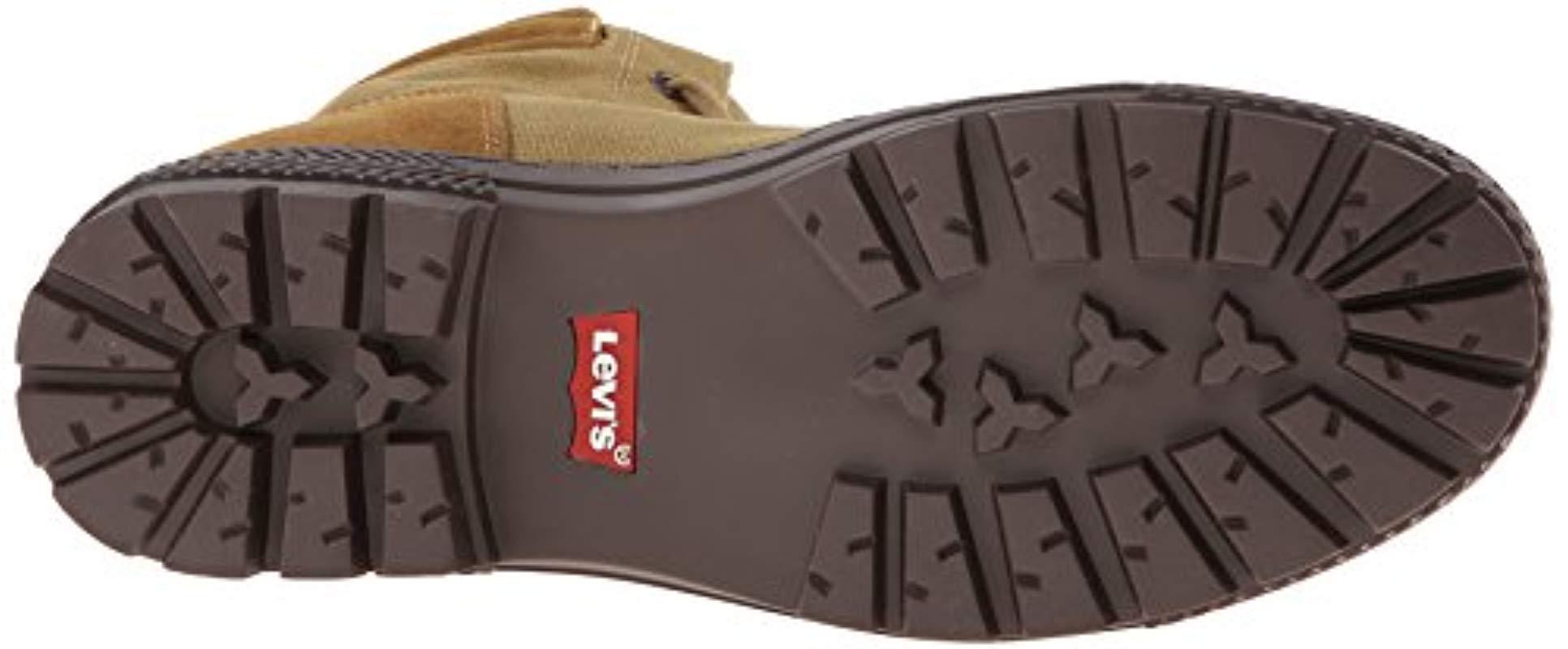 levi's canvas boots