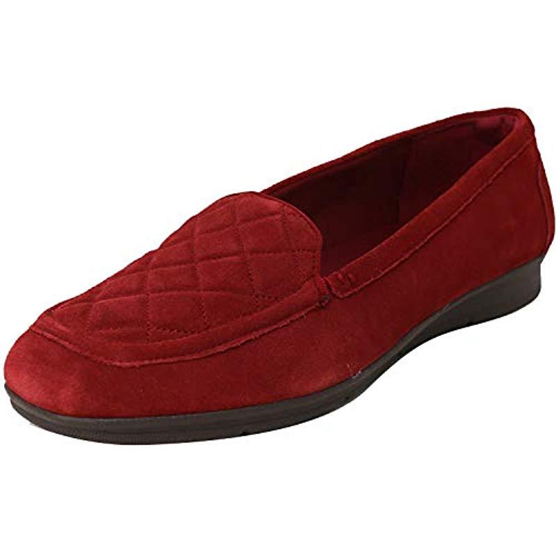 Easy Spirit Wynter Driving Style Loafer in Dark Red (Red) Lyst