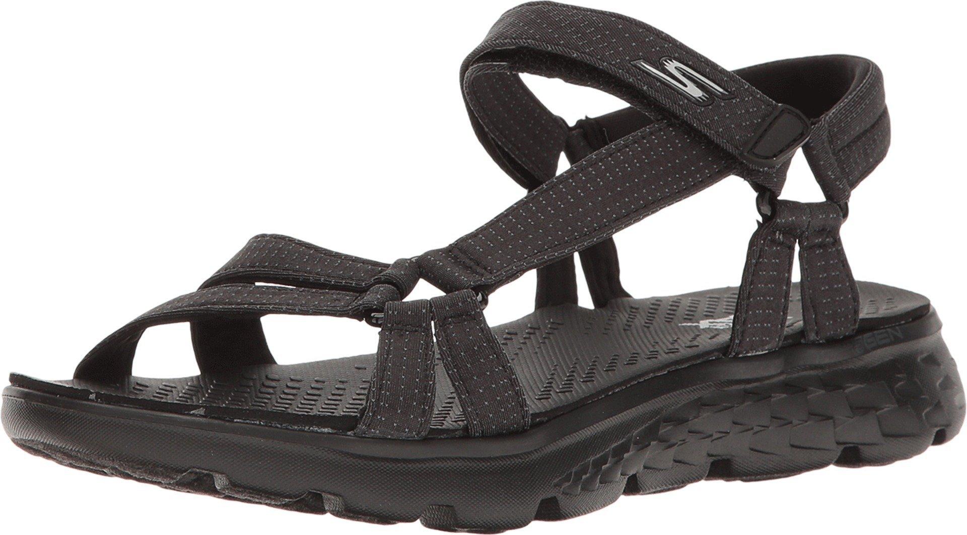 Skechers On-the-go 600-brilliancy-15316 Sport Sandal in Black/Grey (Black)  - Save 69% - Lyst