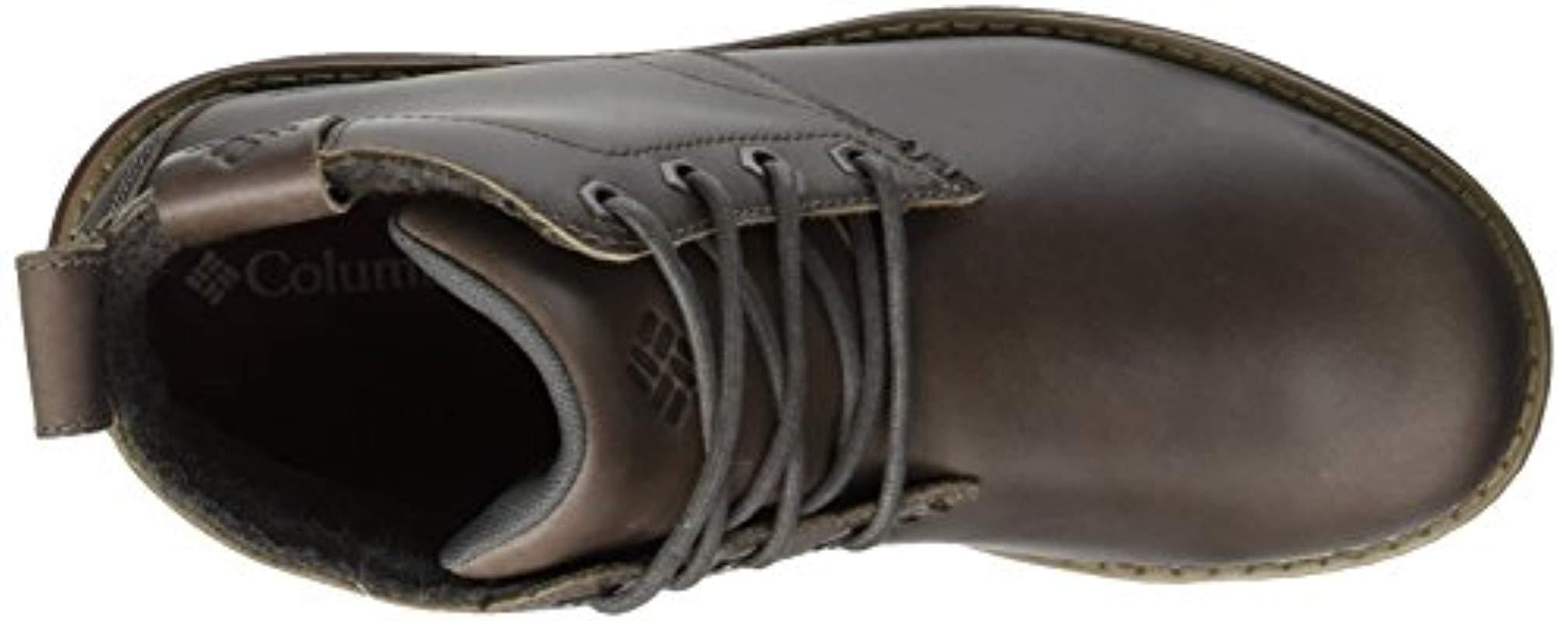 columbia irvington ii chukka ltr wp