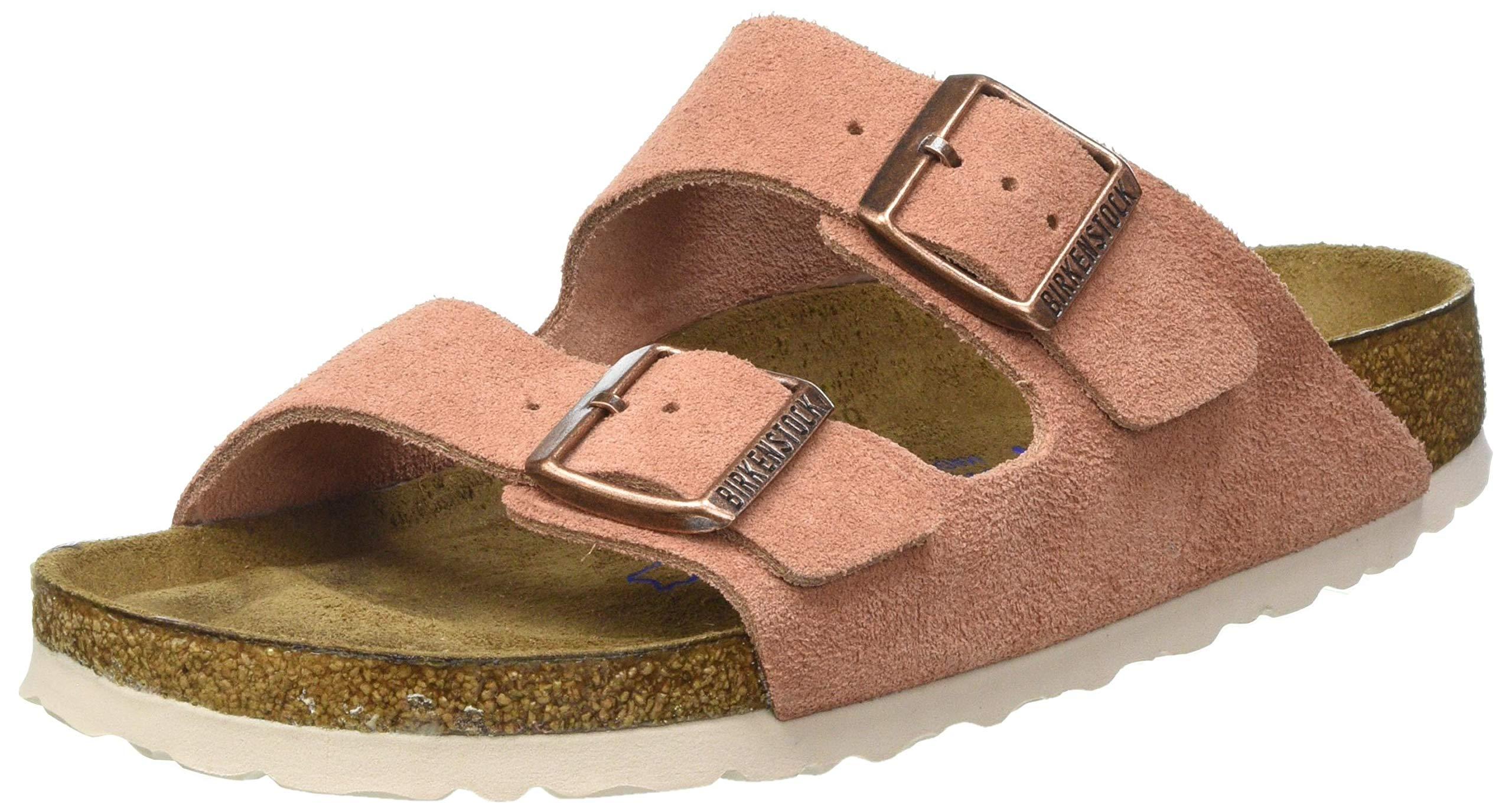 Birkenstock Sandales Arizona Sfb Cuir Suede Earth Red in Brown - Save 10% - Lyst