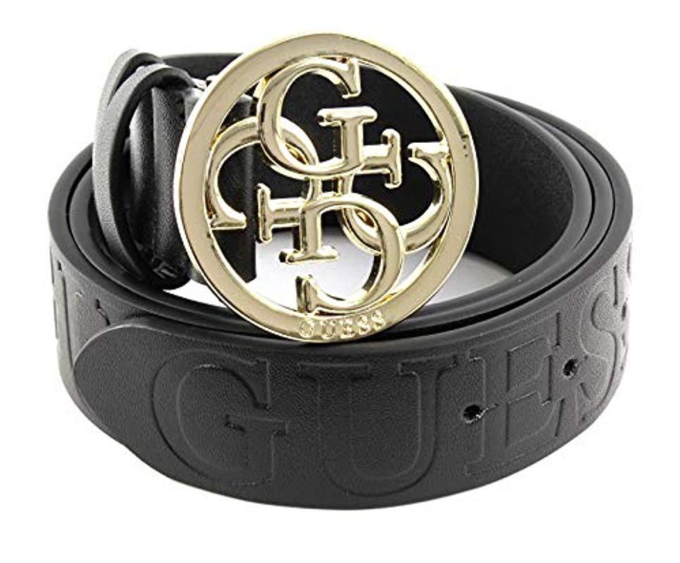Guess Logo Buckle Belt Cintura Donna