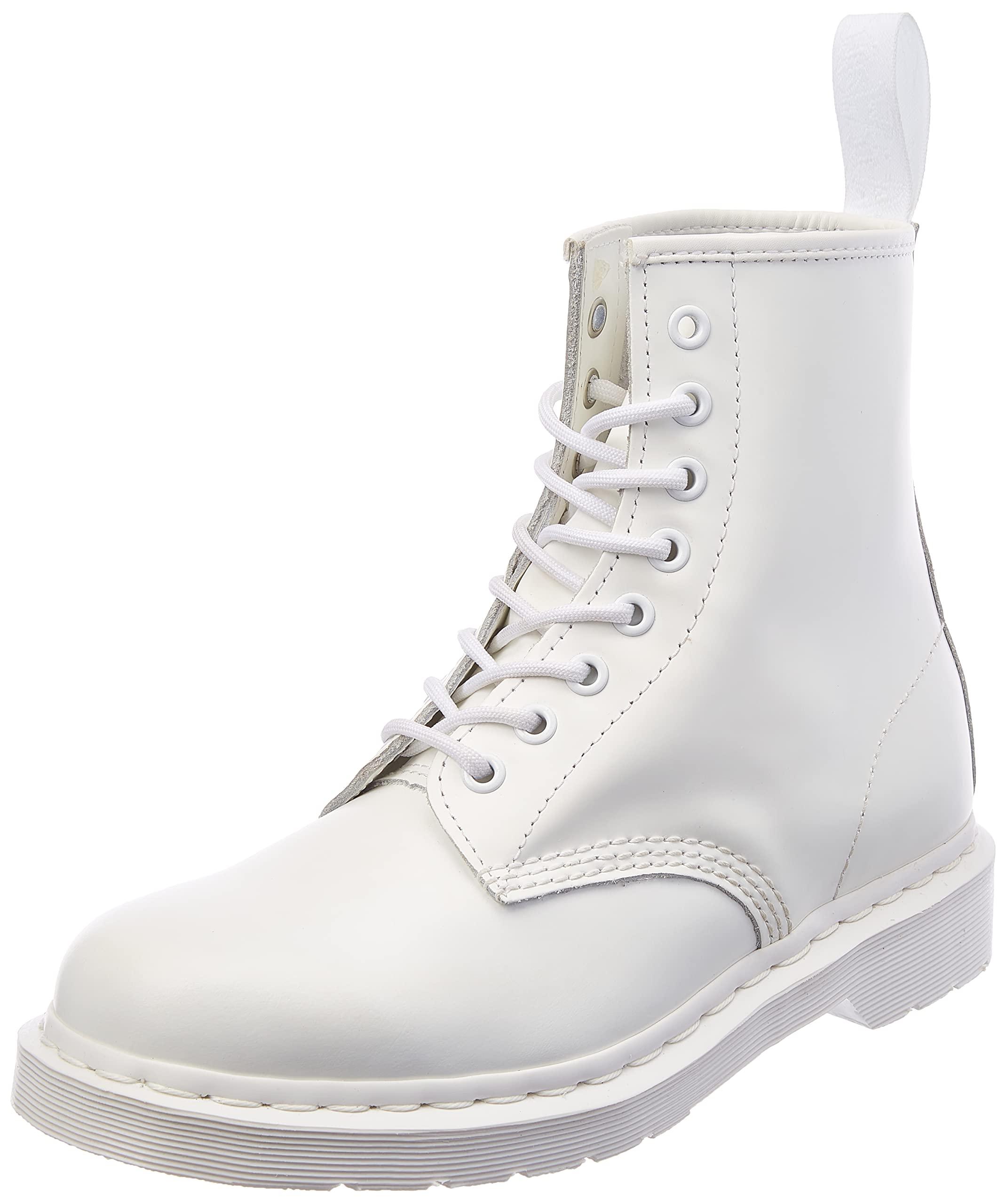 Dr. Martens , 1460 Mono 8-eye Leather Boot For And , White Smooth, 11 Us  /10 Us | Lyst