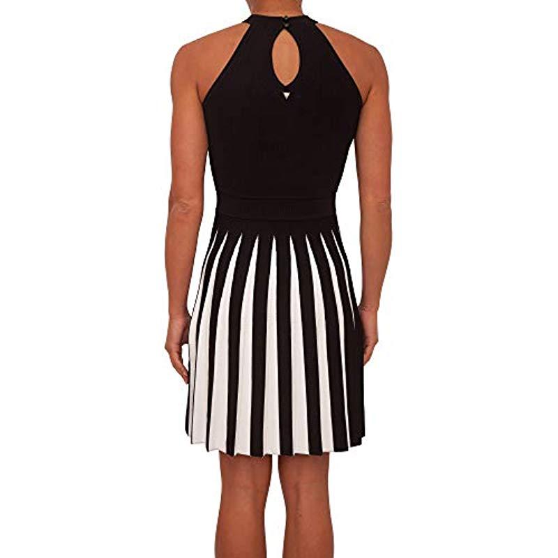 Guess Aisha Swtr Dress in Black - Lyst