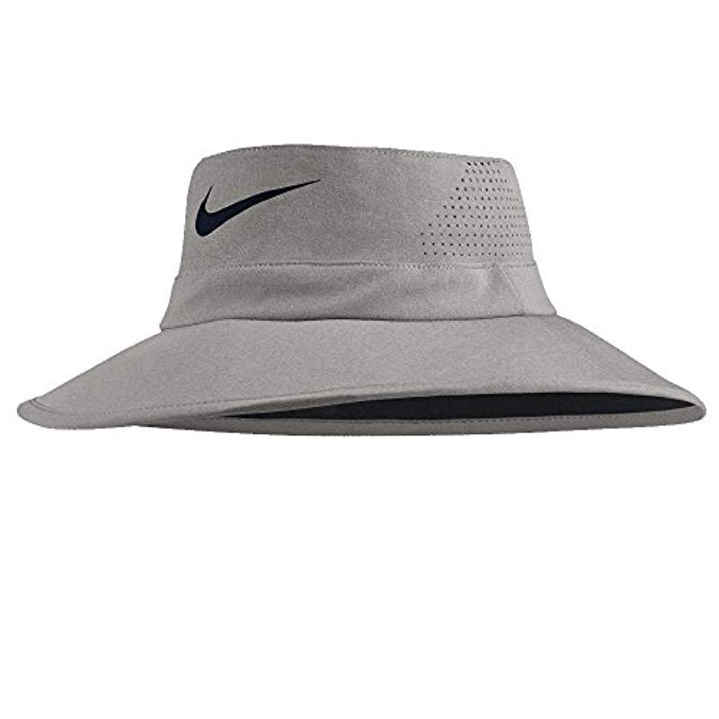 Nike Golf Uv Sun Bucket Golf Hat 832687 (medium/large, Dark Grey ...