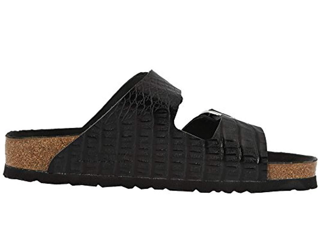 birkenstock arizona big buckle gator anthracite