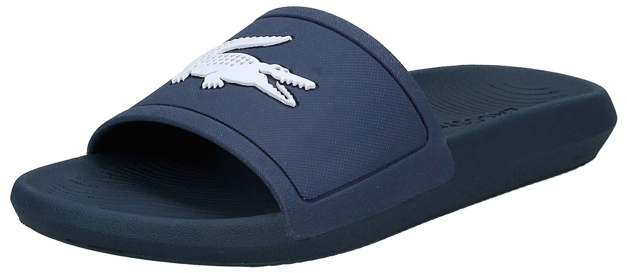 lacoste sliders navy