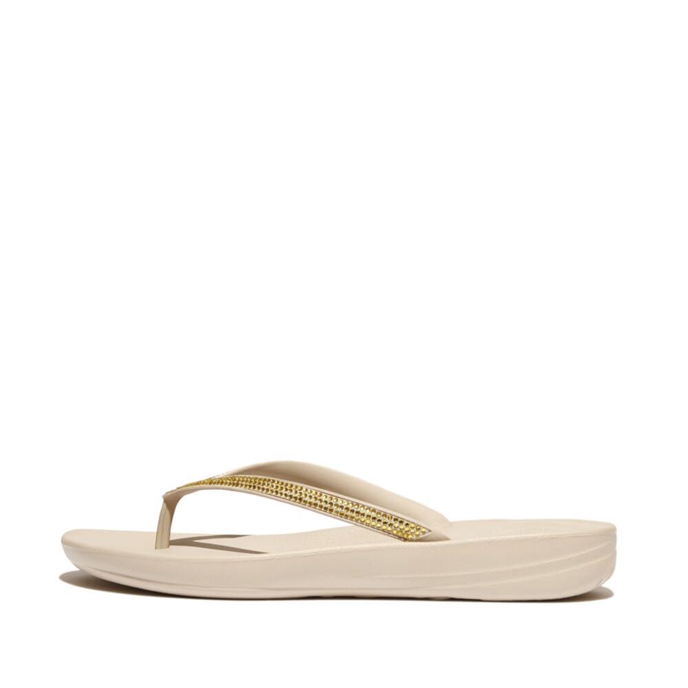 Sparkle wedge deals flip flops