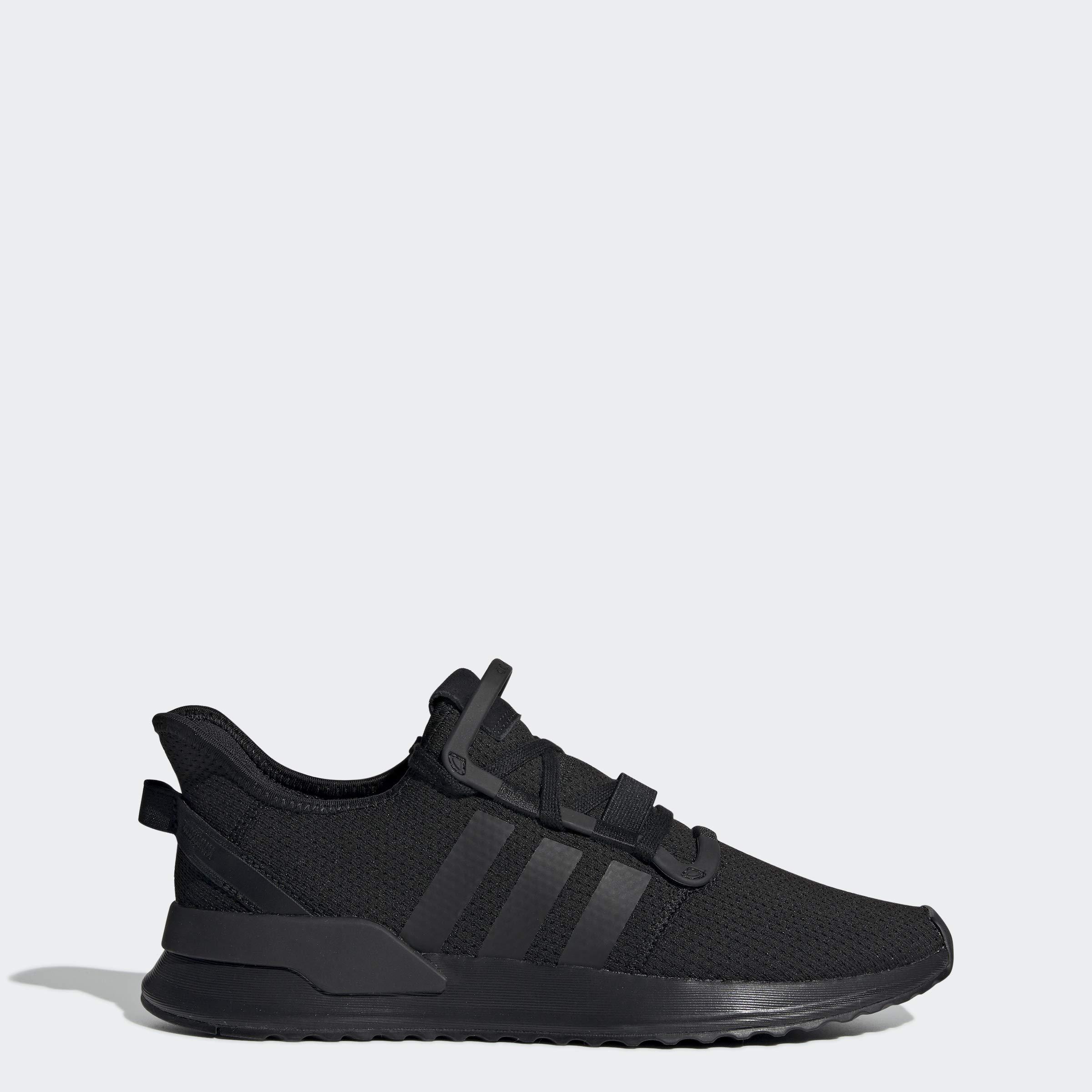 adidas Originals Suede U Path Run Running Shoes in Black/White ... النبال