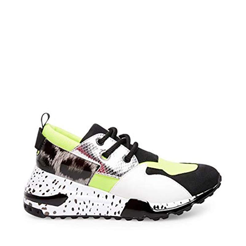 Steve Madden Cliff Sneakers in Lime 