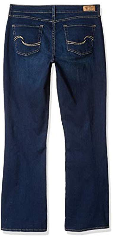 levi strauss signature curvy bootcut jeans