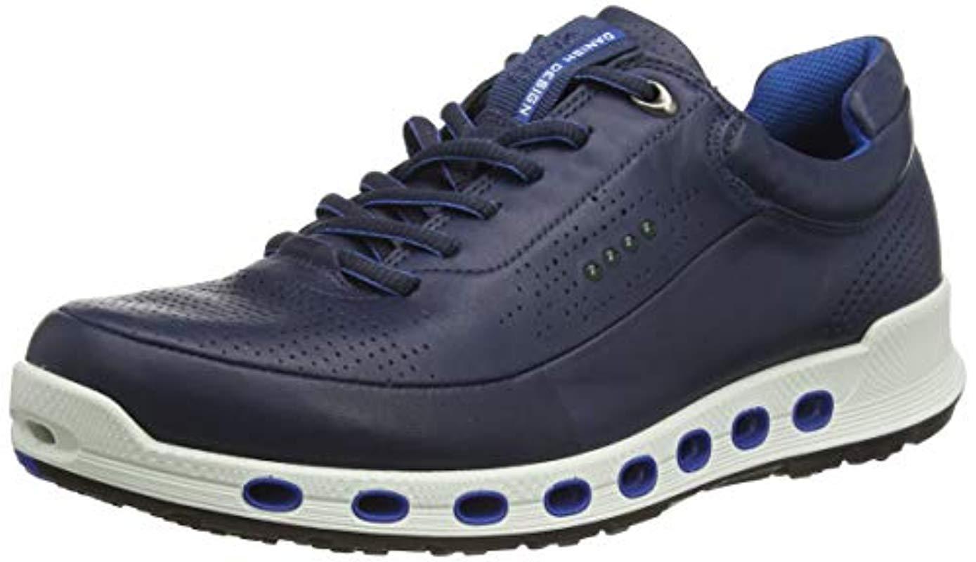 ophavsret Saml op Penneven Ecco Cool 2.0 Leather Gore-tex Fashion Sneaker in Blue for Men | Lyst