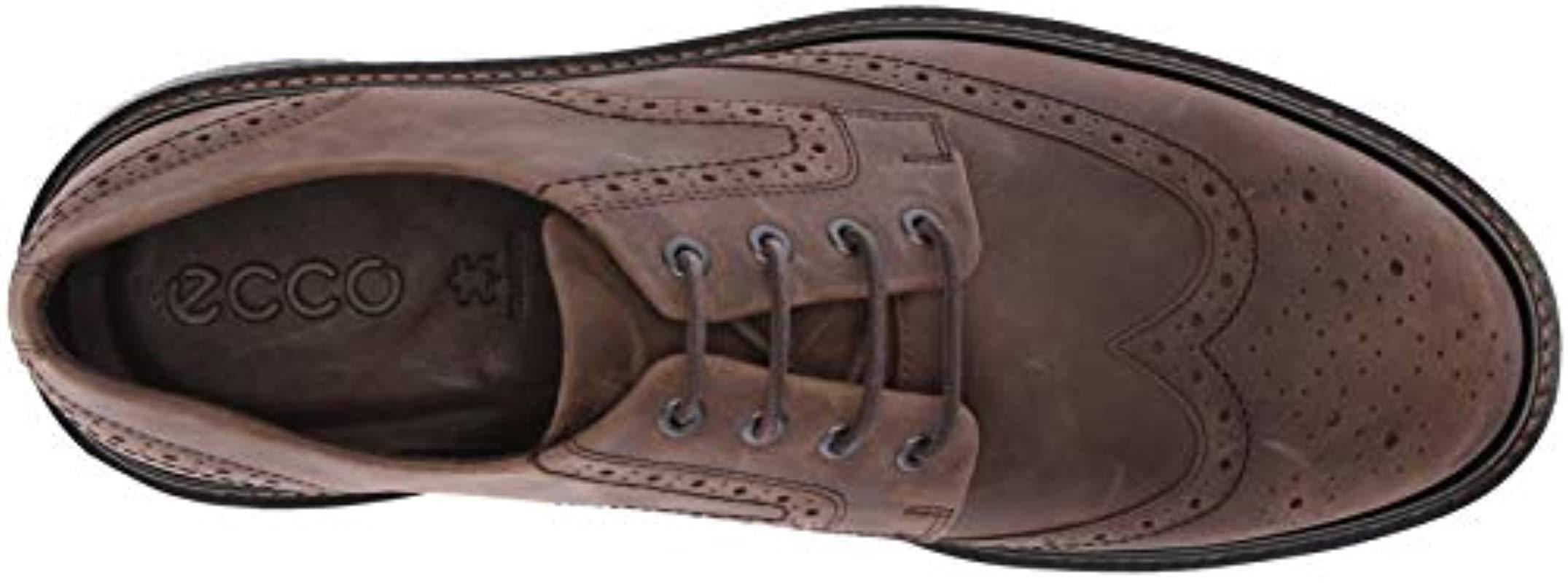 ecco men's lhasa brogue tie oxford