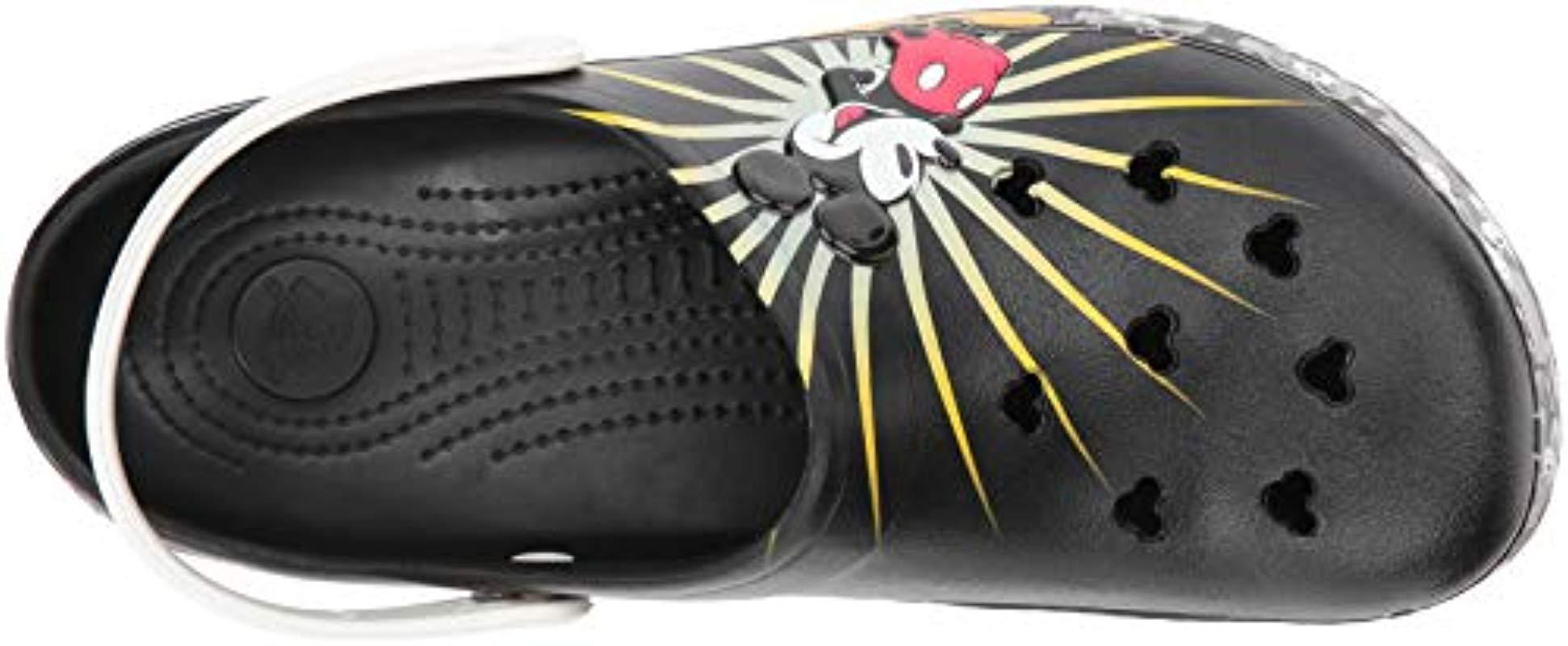 crocs crocband mickey mouse 90th birthday clog