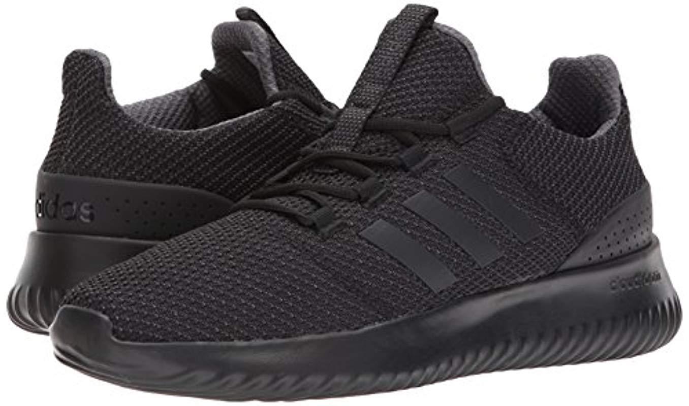 adidas Cloudfoam Ultimate Running Shoe, Black/black/utility Black, 11.5 M  Us for Men - Lyst