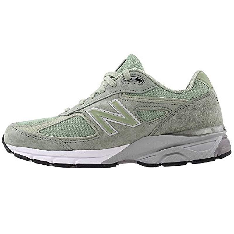 new balance 990v4 silver mint