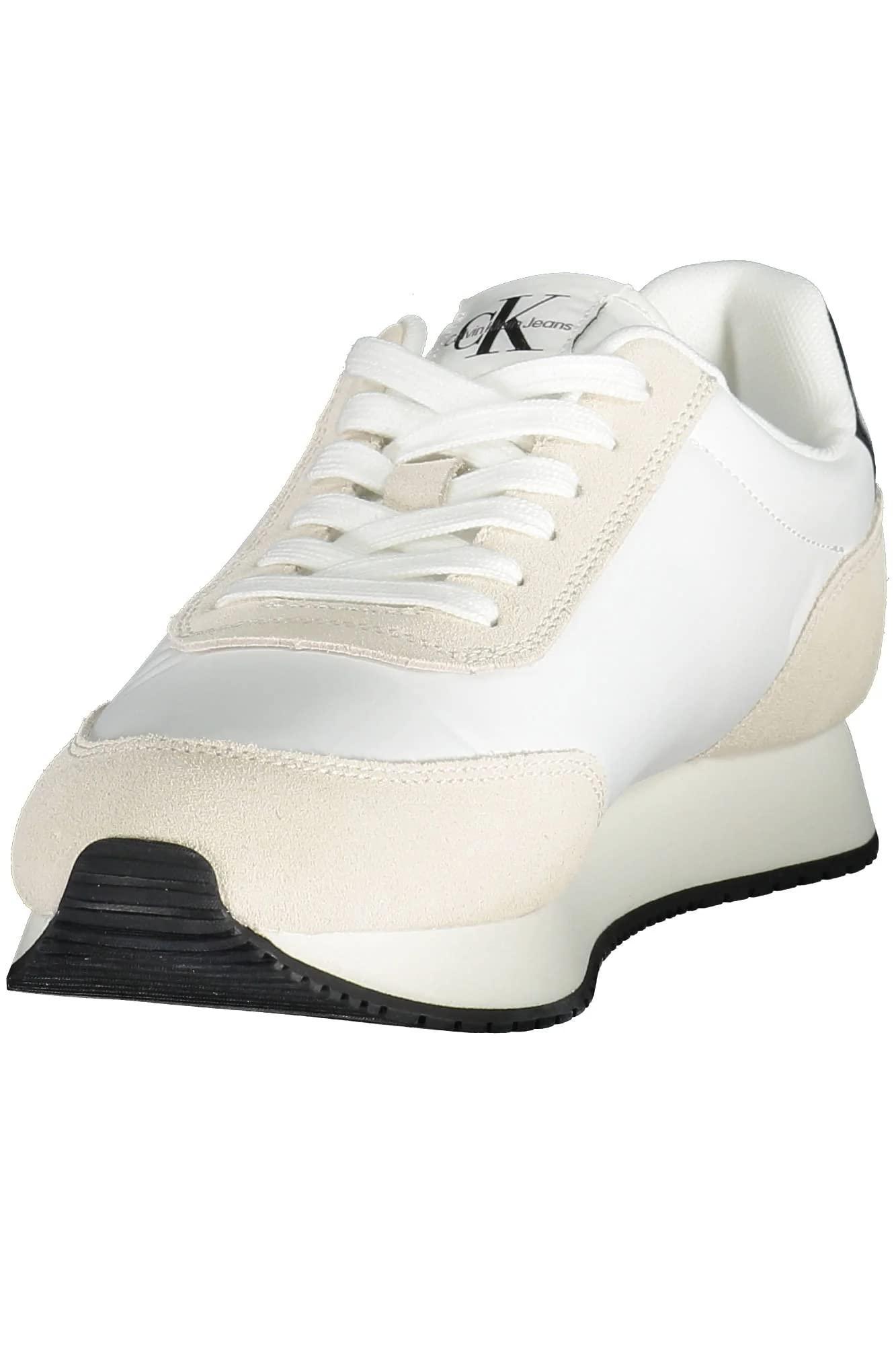 Calvin Klein Runner Sneaker Retro Su-Ny Mono Sportschuhe in Weiß für Herren  | Lyst DE