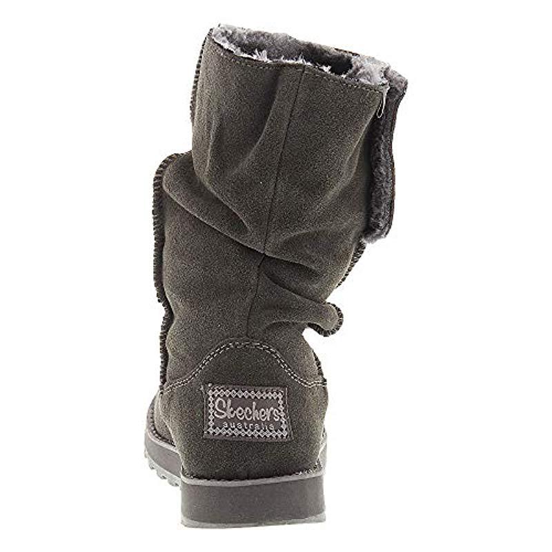 skechers usa women's keepsake freezing temps slouch boots