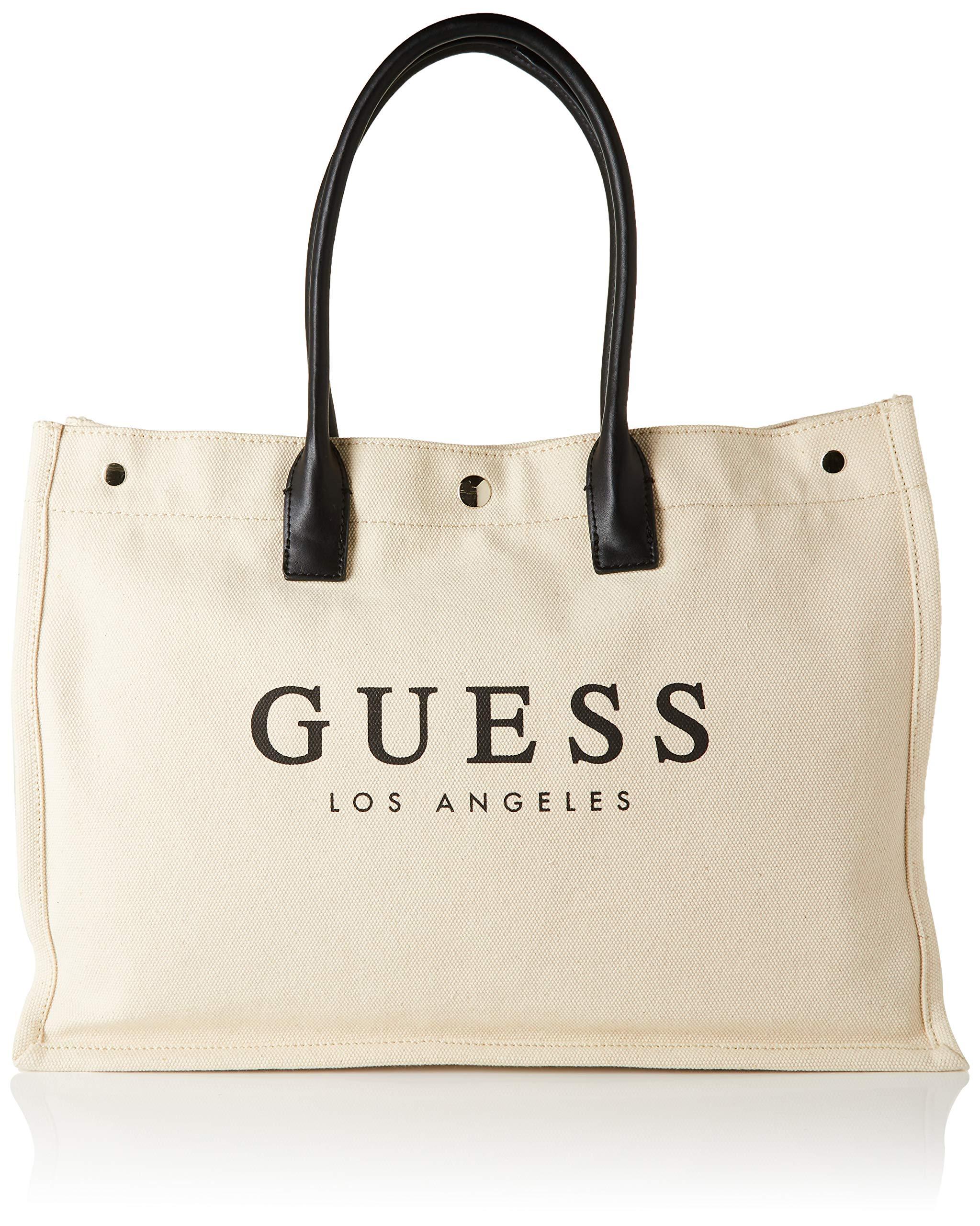 TANI CANVAS TOTE di Guess in Neutro | Lyst