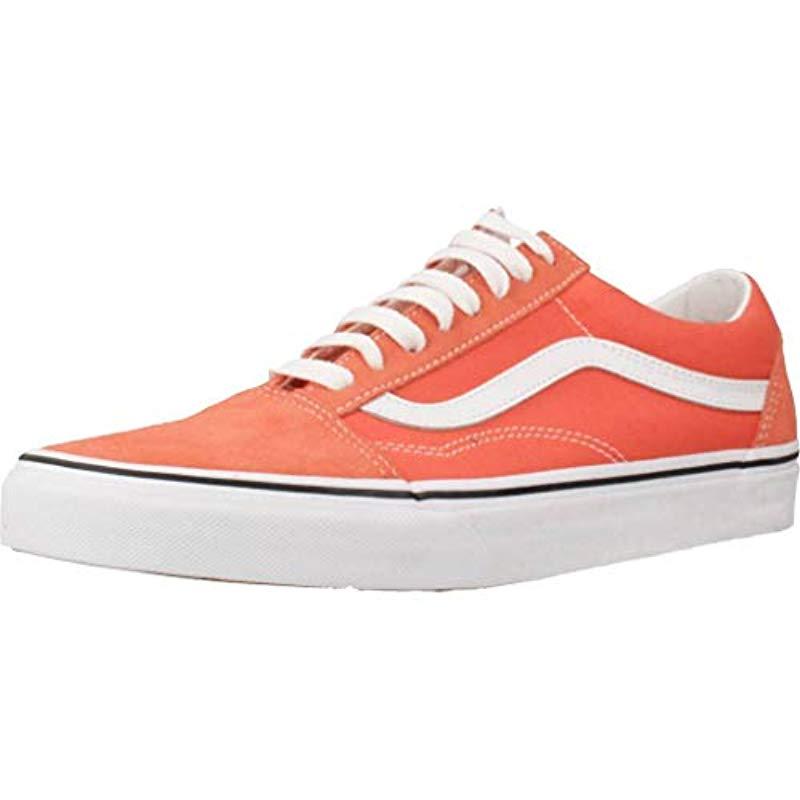 vans old skool naranja