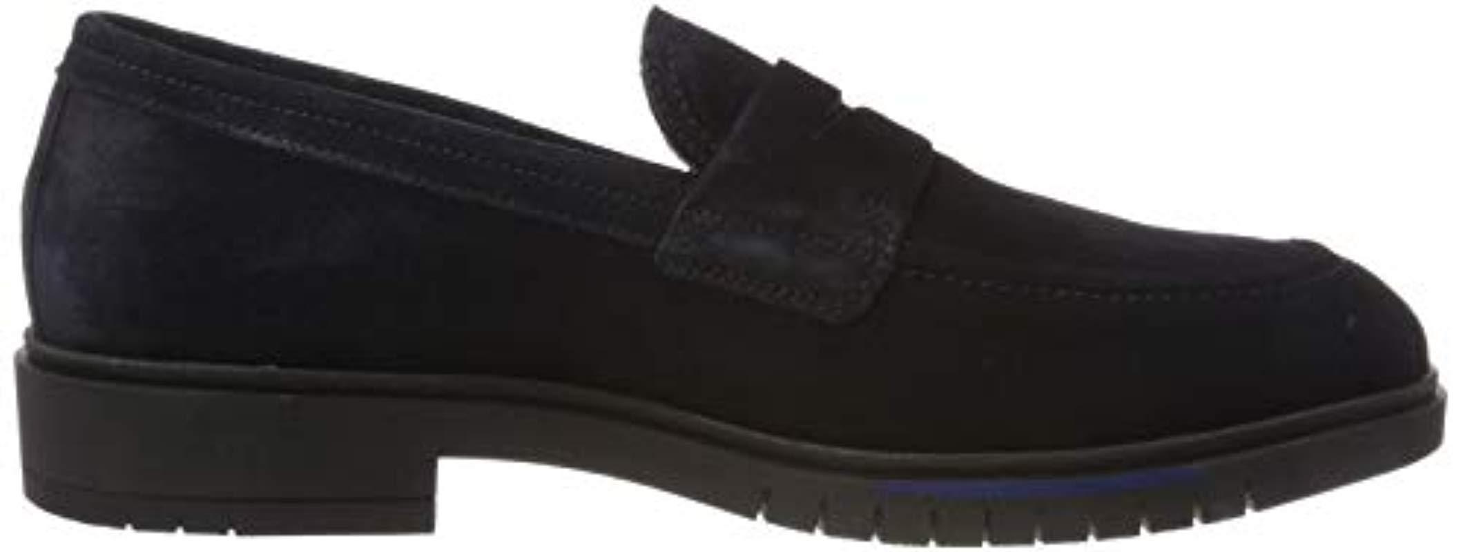 tommy hilfiger loafers blue