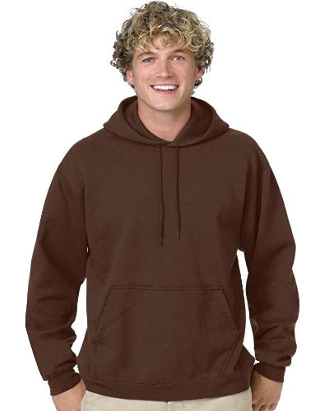 hanes brown sweatshirt