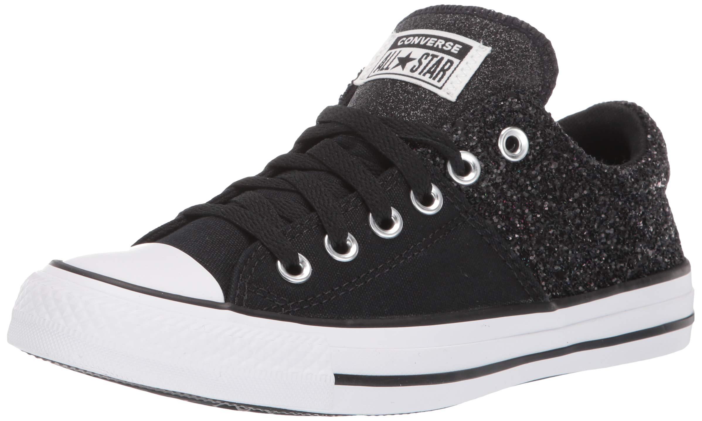 neumonía Escribe email recibo Converse Chuck Taylor All Star Madison Chunky Glitter Low Top Sneaker in  Black | Lyst
