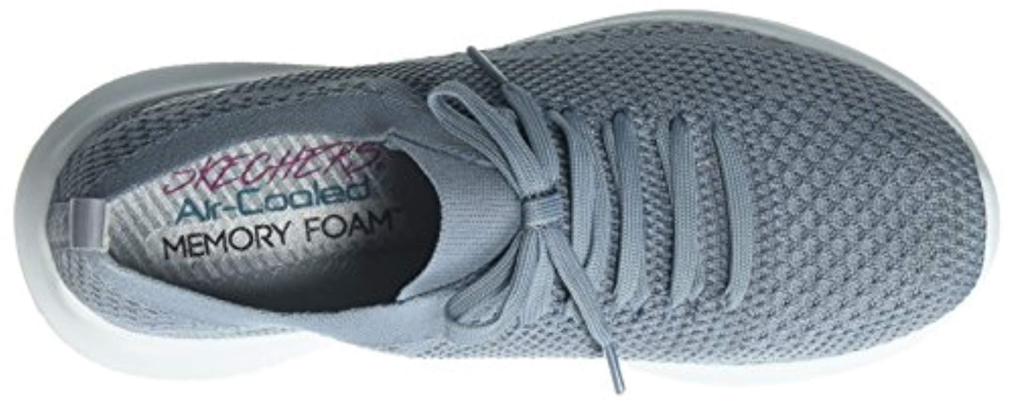 Skechers ultra flex sales statements grey