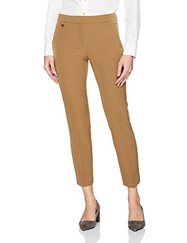 Adrianna Papell Kate Fit Bi Stretch Pant | Lyst