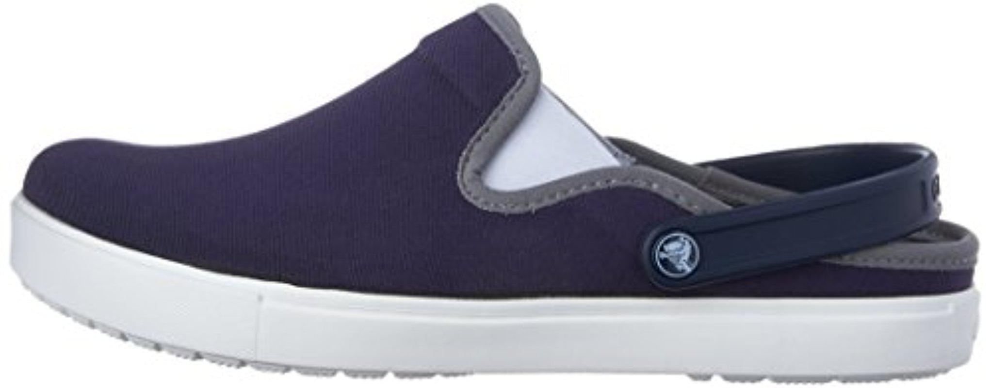 crocs citilane canvas clog