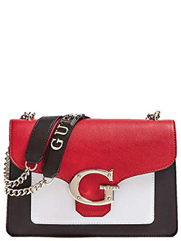 guess bags red color