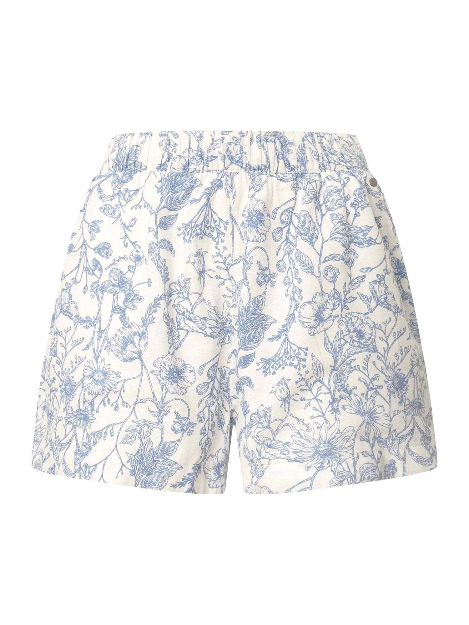 Pepe Jeans Damen A-Line Shorts – Ultrahohe Taille Mit Streifen-Print