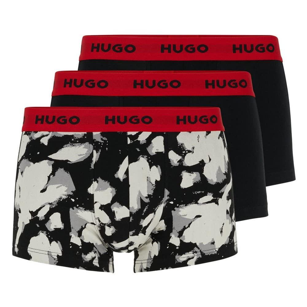 HUGO Trunk Triplet Design in Red for Men | Lyst UK