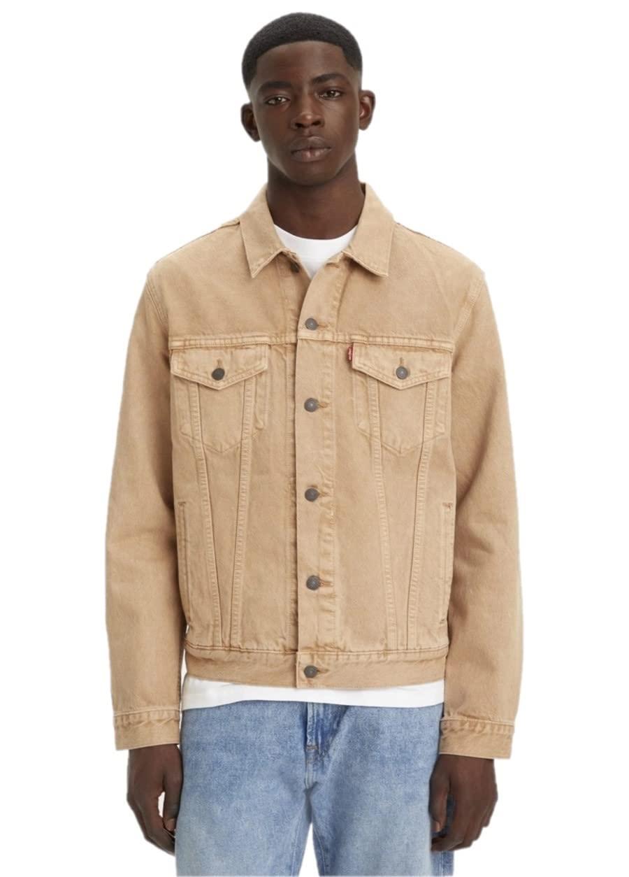 Levi s The Trucker Jacket in Natural for Men Lyst UK