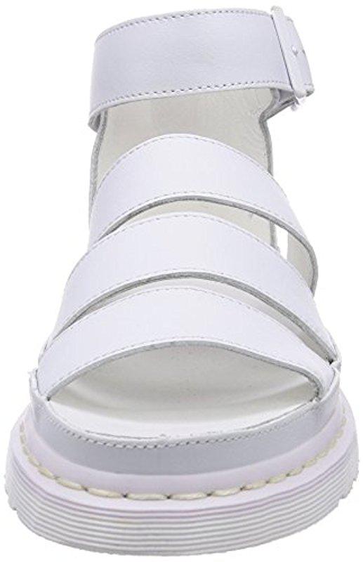 Dr. Martens Leather Clarissa Softy T White, Fashion Sandals Lyst