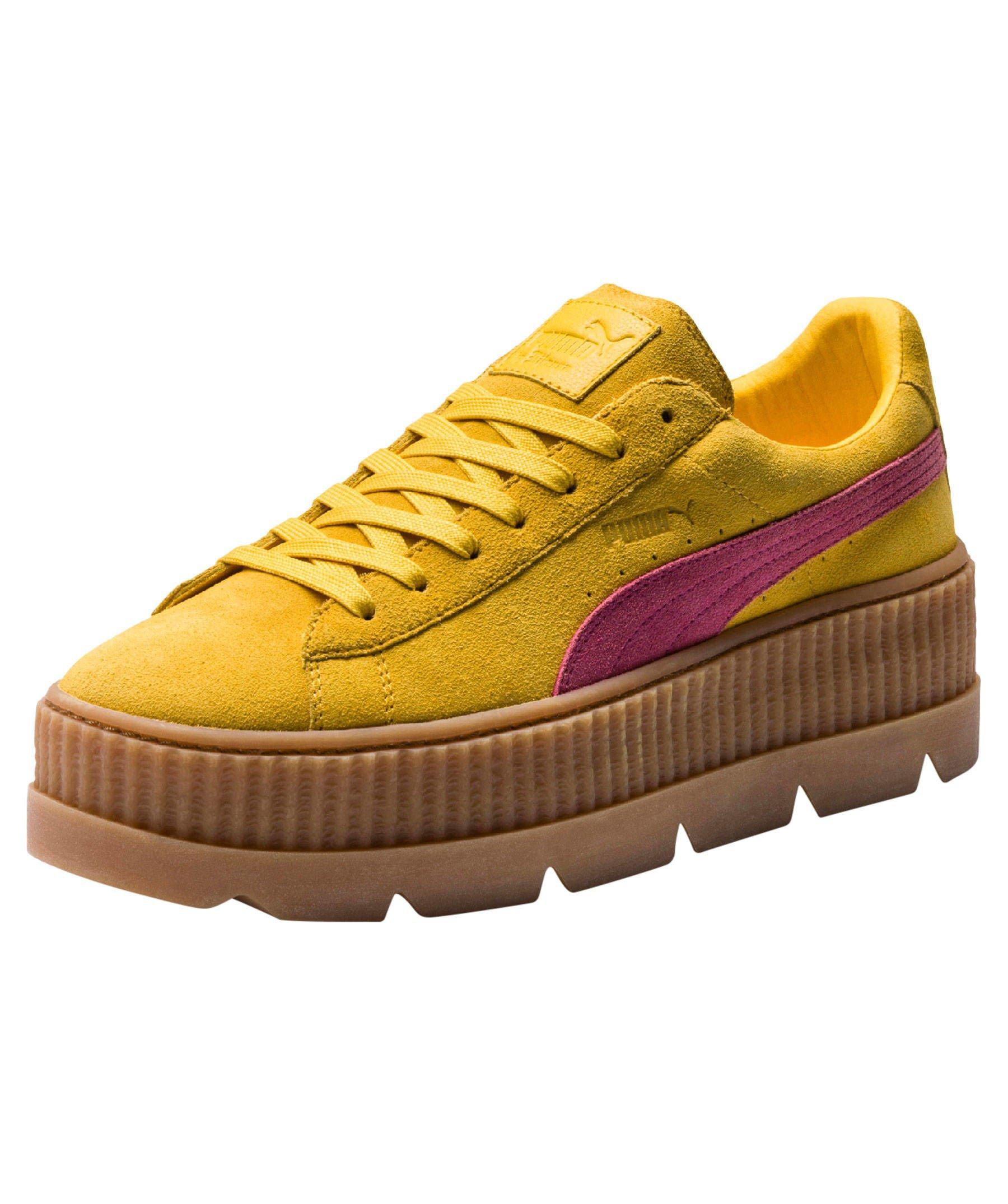 puma creepers jaune