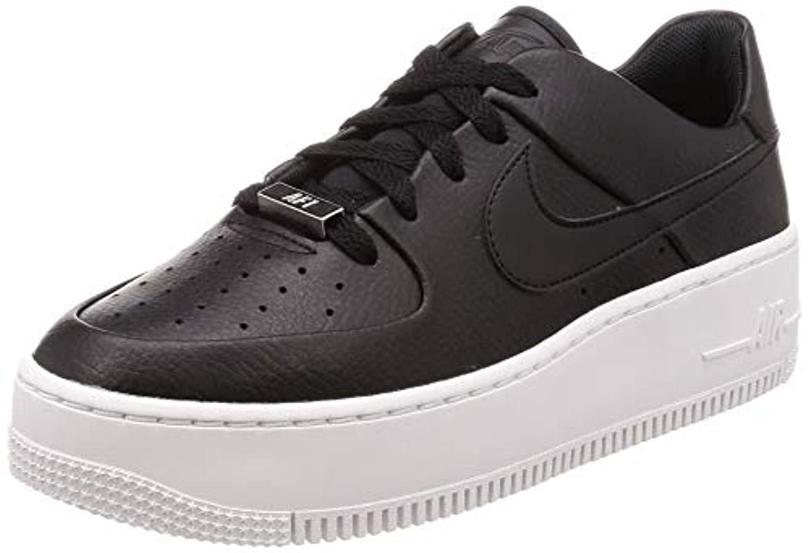 nike air force 1 sage low blanco