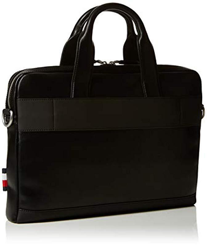 tommy hilfiger city slim computer bag