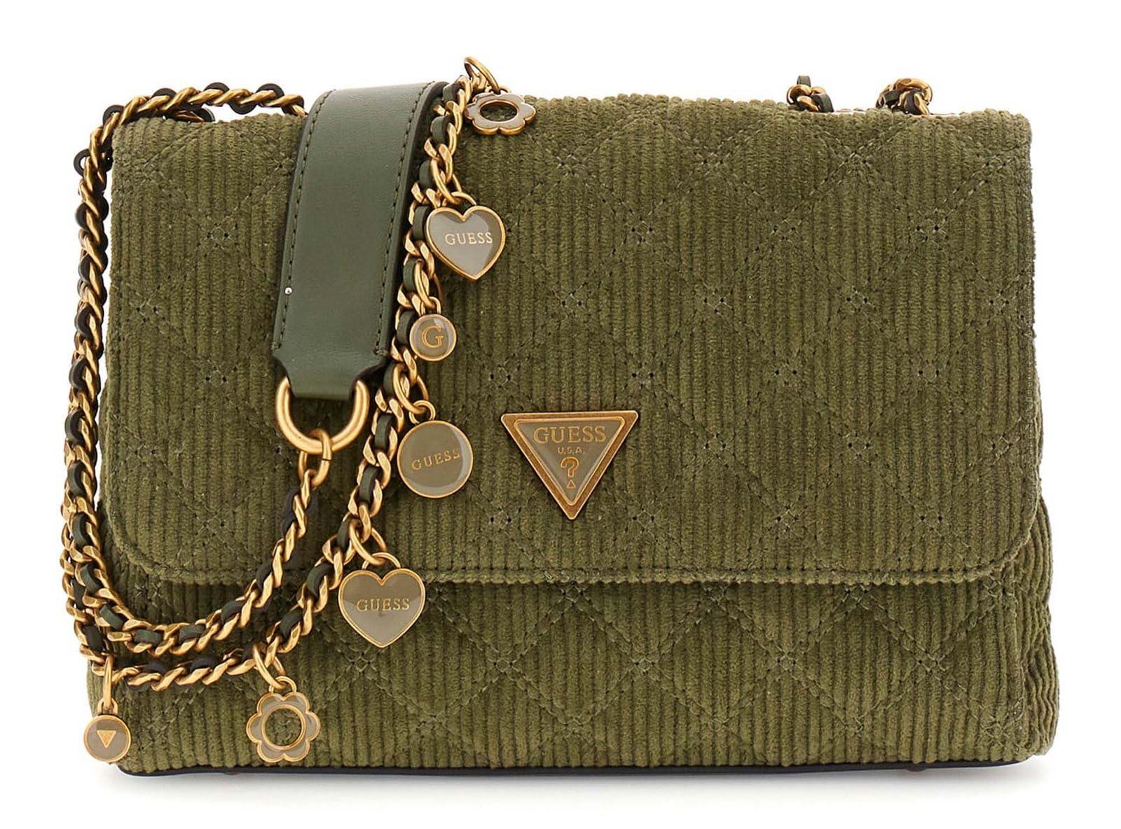 Sacs porté épaule Vert Guess pour femme Lyst
