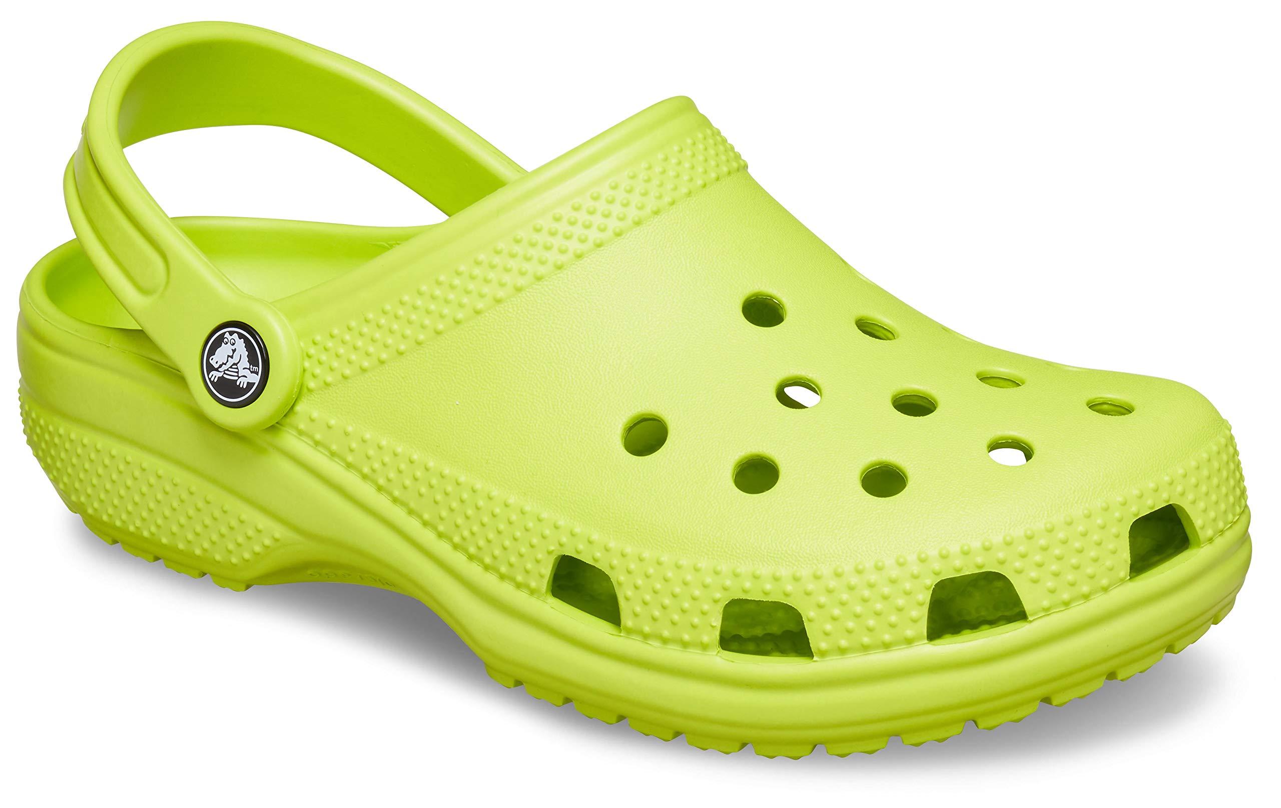Crocs™ Classic Clog | Water Comfortable Slip On Shoes in Green - Save ...
