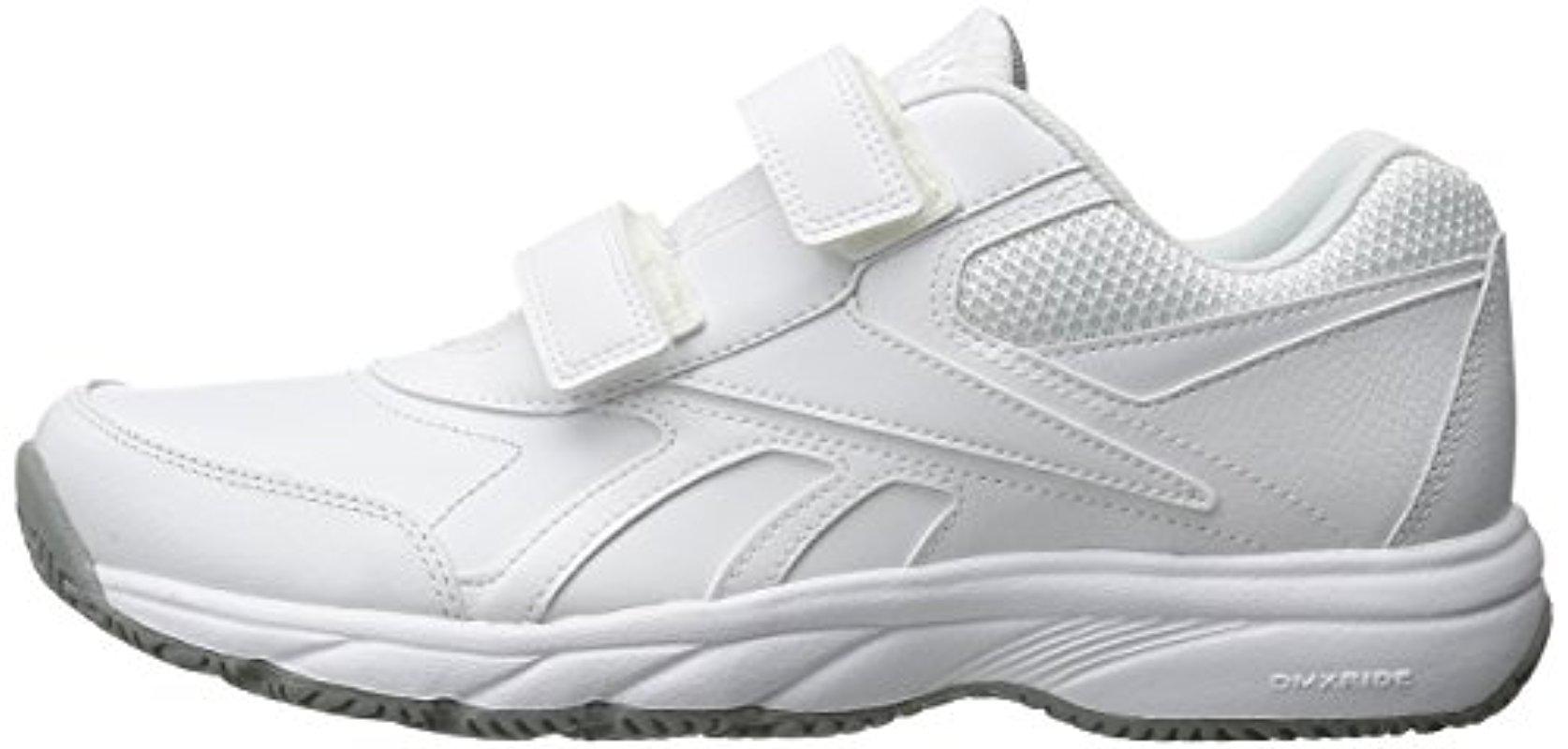 Reebok Leather Work 'n Cushion Kc 2.0 Walking Shoe in Gray for Men - Lyst