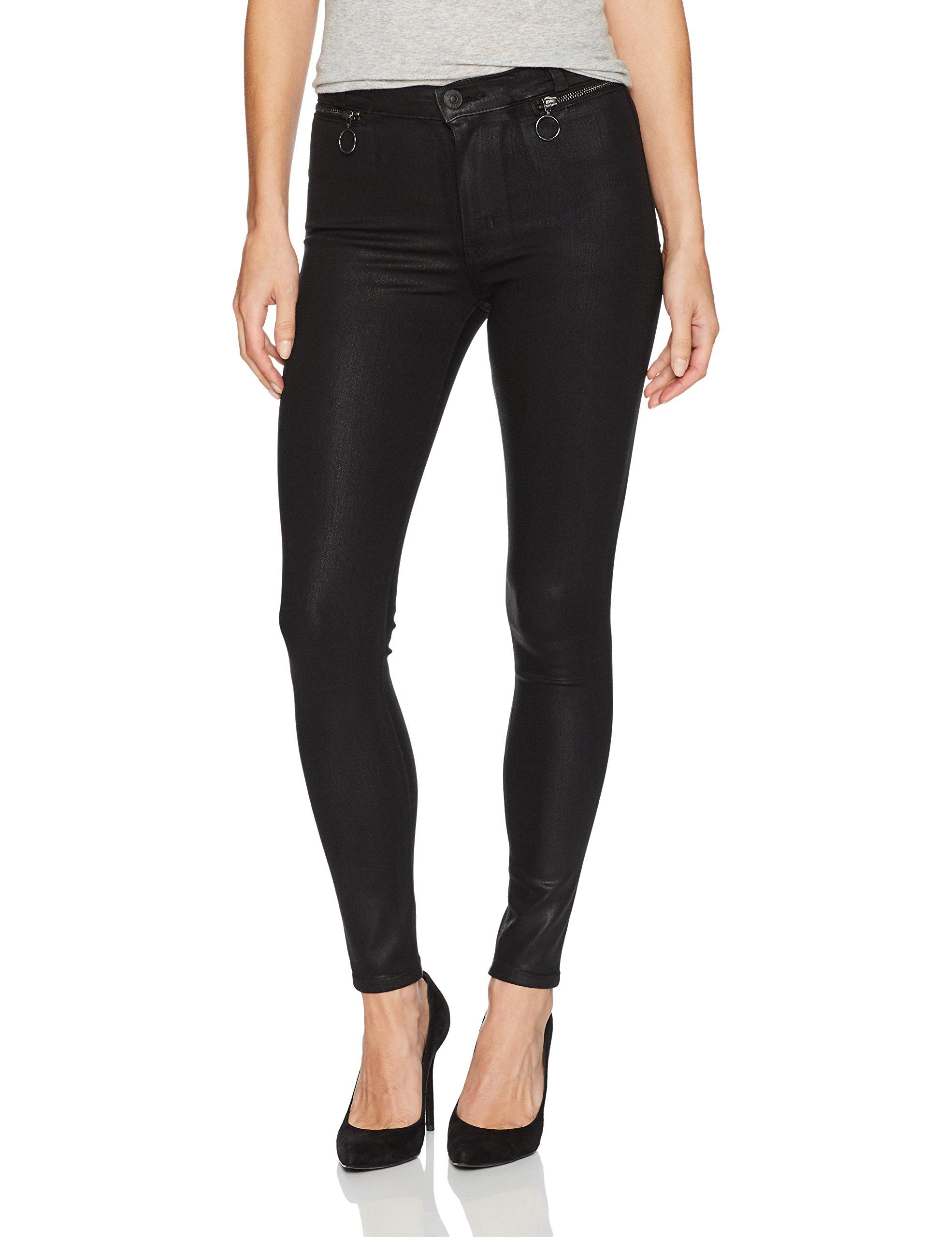 hudson black skinny jeans