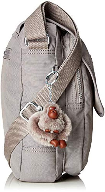 Kipling Damen Netta Umhangetasche in Grau Lyst DE